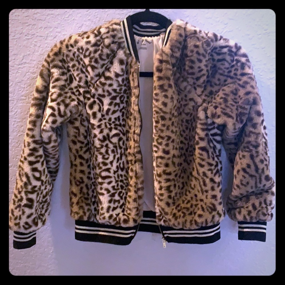 Art Class Leopard Kids Jacket